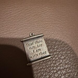 James Avery Silver Scroll Charm